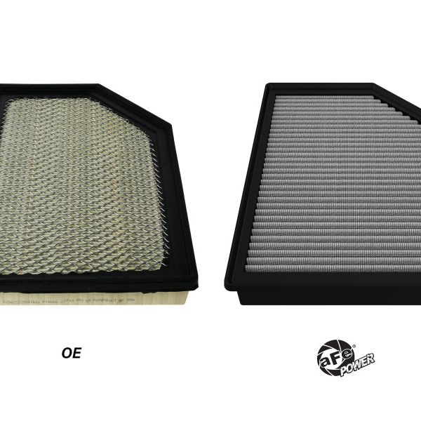 aFe MagnumFLOW Pro DRY S OE Replacement Filter 22-23 Jeep Grand Wagoneer V8-6.4L