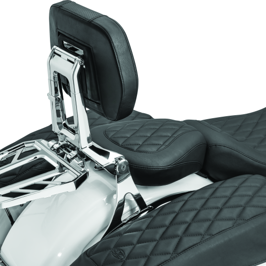 Kuryakyn Neo Driver & Passenger Backrest Chrome