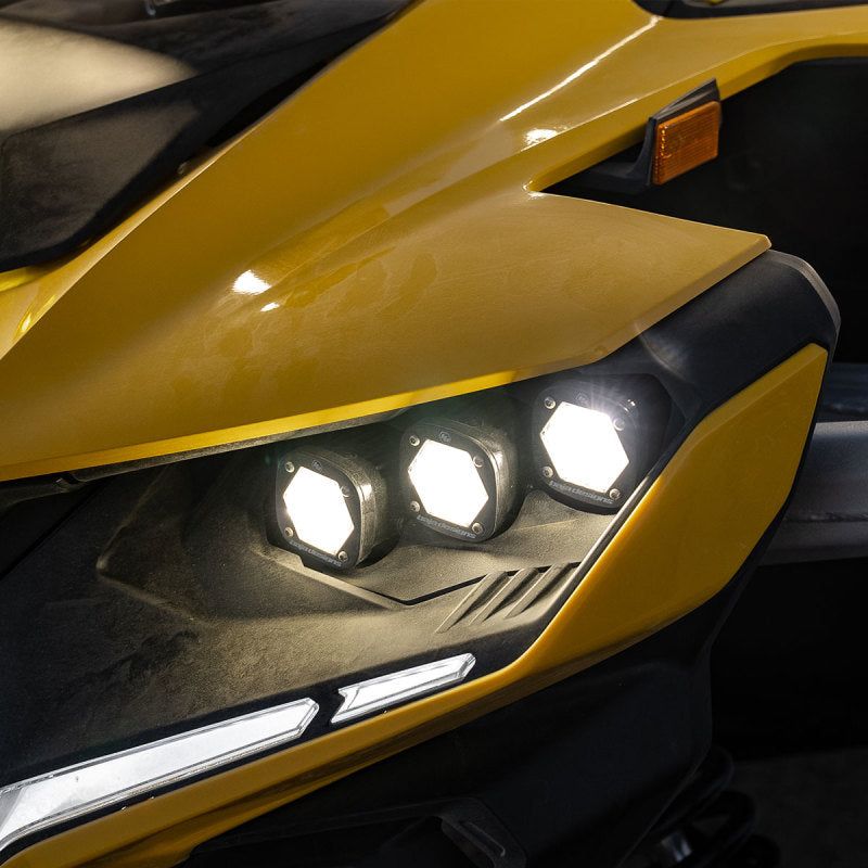 Baja Designs 2024 Can-Am Maverick R Triple S1 Unlimited Headlight Kit-Headlights-Baja Designs-BAJ448204-SMINKpower Performance Parts