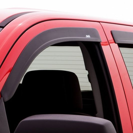 AVS 07-13 Chevy Avalanche Ventvisor Low Profile Window Deflectors 4pc - Matte Black