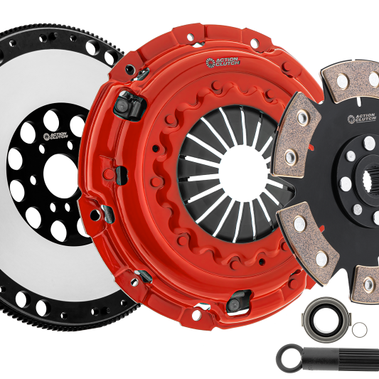 Action Clutch 12-15 Honda Civic Si 2.4L (K24Z7) Stage 4 Clutch Kit (1MD) w/Lightened Flywheel