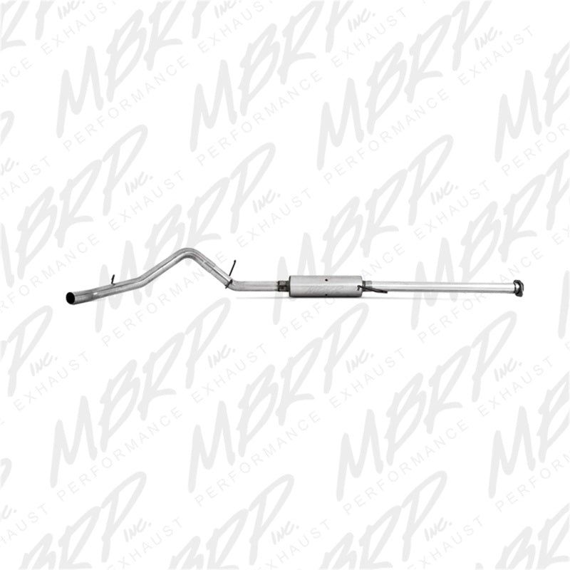 MBRP 2007-2008 Chev/GMC 1500 CC EC 6ft6in bed 4.8/5.3L 3in Cat Back Single Side AL P Series Exhaust-Catback-MBRP-MBRPS5036P-SMINKpower Performance Parts