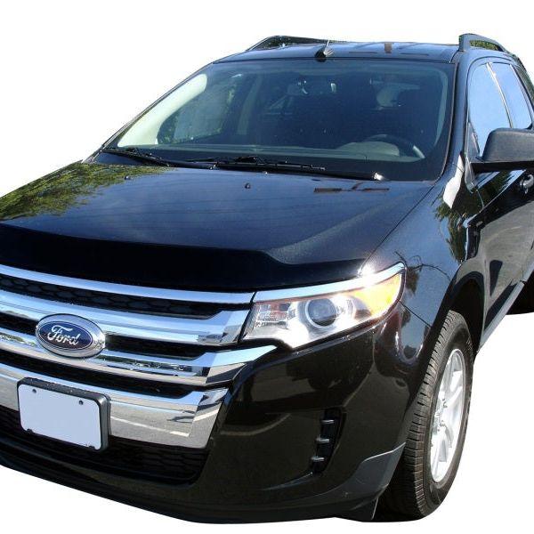 AVS 11-14 Ford Edge Aeroskin Low Profile Acrylic Hood Shield - Smoke