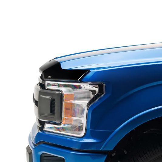 AVS 15-18 Ford F-150 Aeroskin Low Profile Acrylic Hood Shield - Smoke