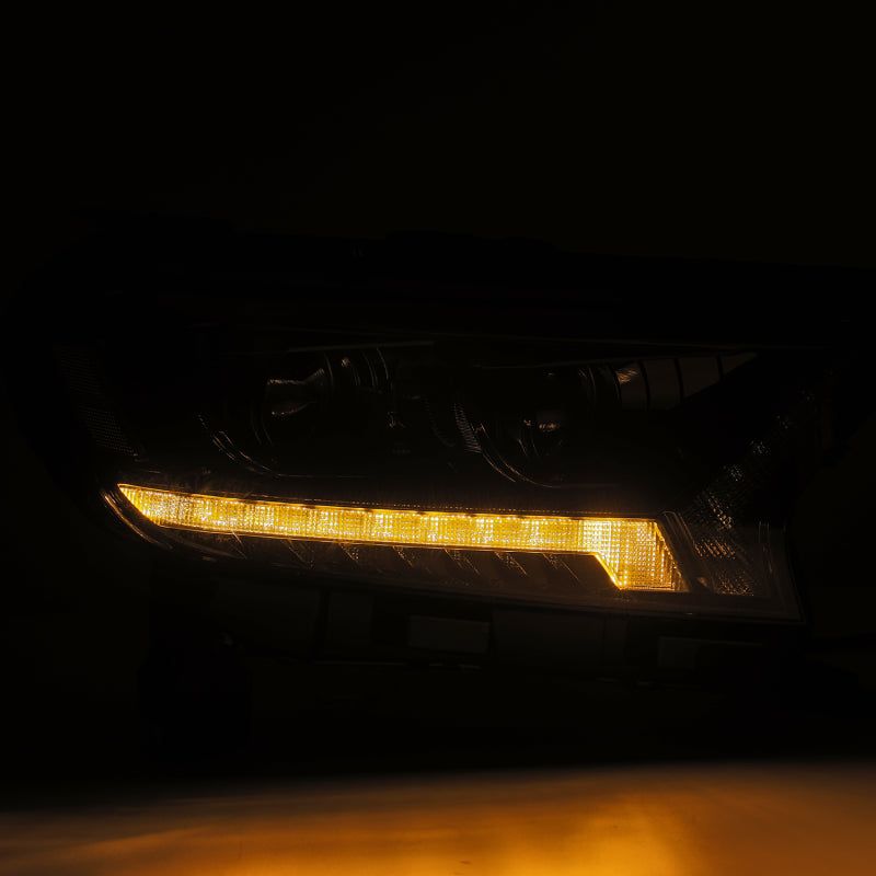 AlphaRex 2019+ Ford Ranger PRO-Series Proj Headlights Plank Style Alpha Black w/Seq Signal/DRL-Headlights-AlphaRex-ARX880119-SMINKpower Performance Parts