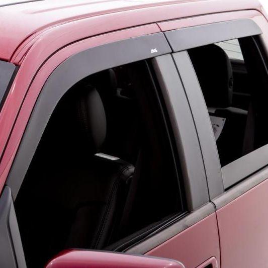 AVS 04-14 Ford F-150 Supercab Ventvisor Low Profile Window Deflectors 4pc - Matte Black