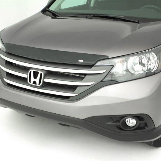 AVS 12-16 Honda CR-V Aeroskin Low Profile Acrylic Hood Shield - Smoke