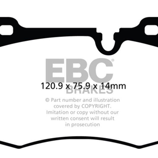 EBC Brakes Bluestuff Street and Track Day Brake Pads