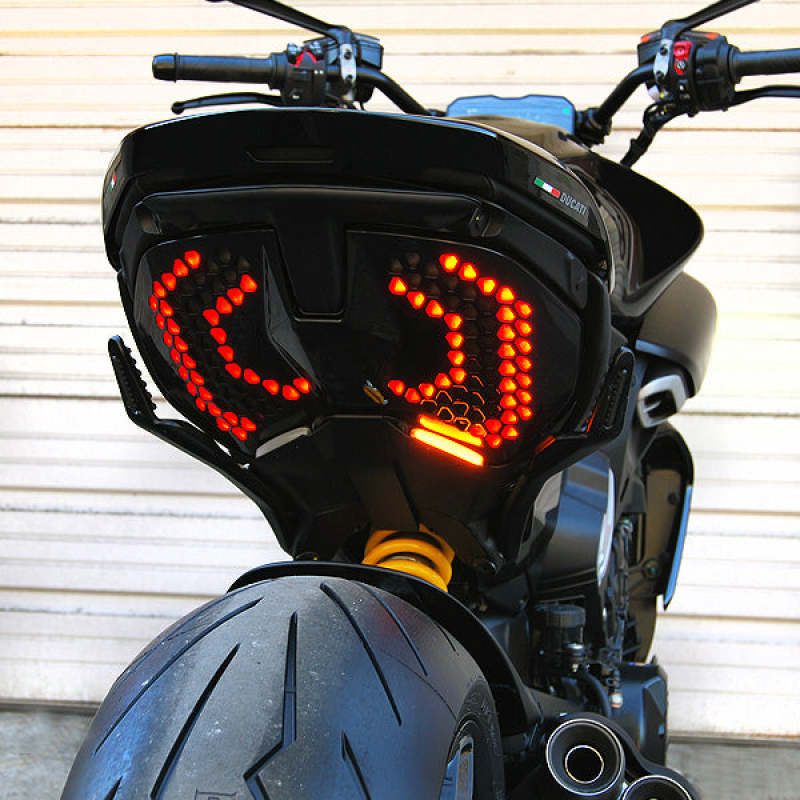 New Rage Cycles 23+ Ducati Diavel V4 Rear Turn Signals