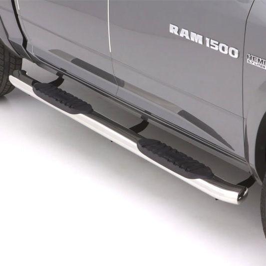 Lund 10-17 Dodge Ram 2500 Crew Cab 5in. Curved Oval SS Nerf Bars - Polished