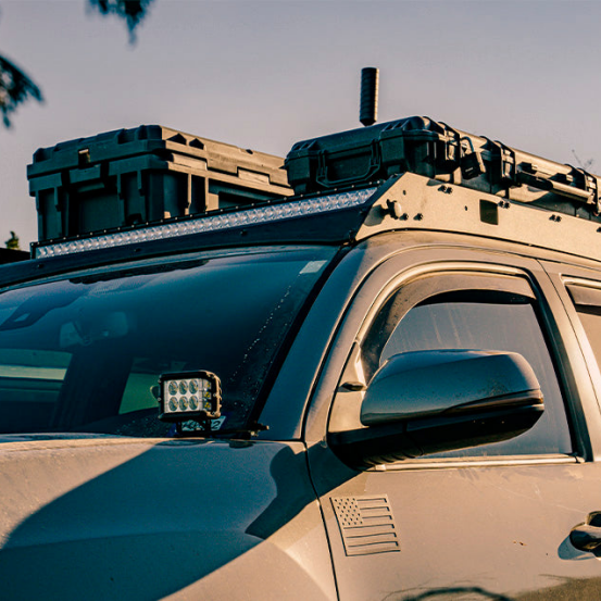 Cali Raised 05-23 Toyota Tacoma Premium Roof Rack - No Front Light Bar / No Switch / No Lights