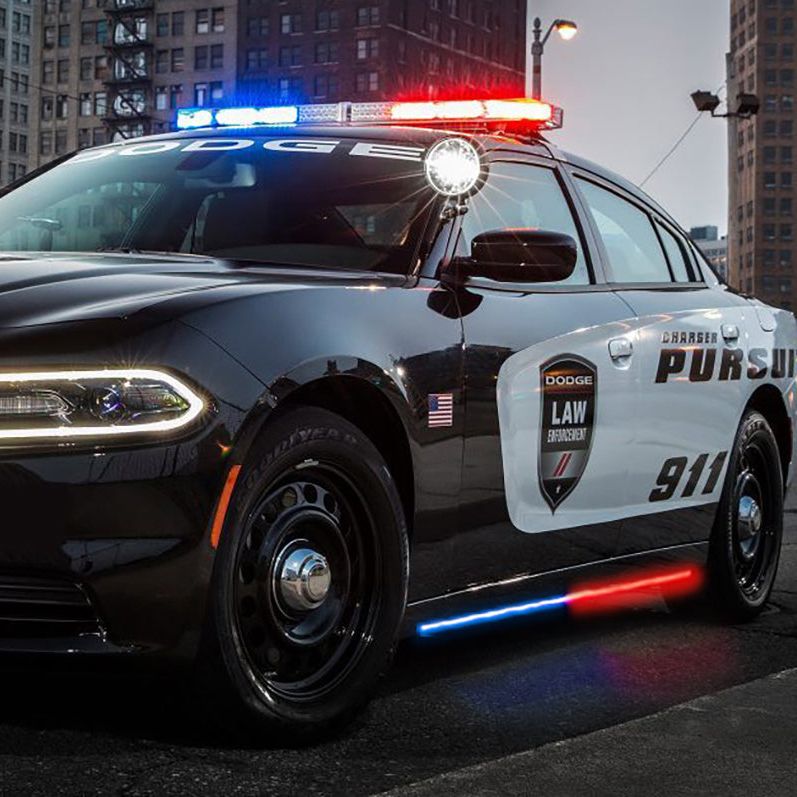 Putco 2011-2022 Dodge Charger Police Pursuit Blade Rocker Kits Sideliners - Amber/White-Light Mounts-Putco-PUT931100960-SMINKpower Performance Parts