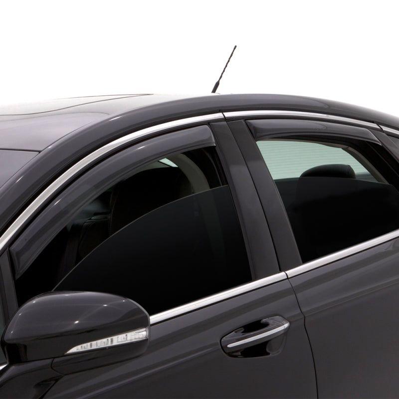 AVS 17-22 Mazda CX-5 In-Channel Ventvisor Front & Rear Window Deflectors 4pc - Smoke