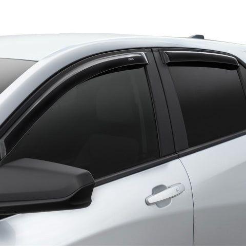 AVS 01-07 Toyota Highlander Ventvisor In-Channel Front & Rear Window Deflectors 4pc - Smoke