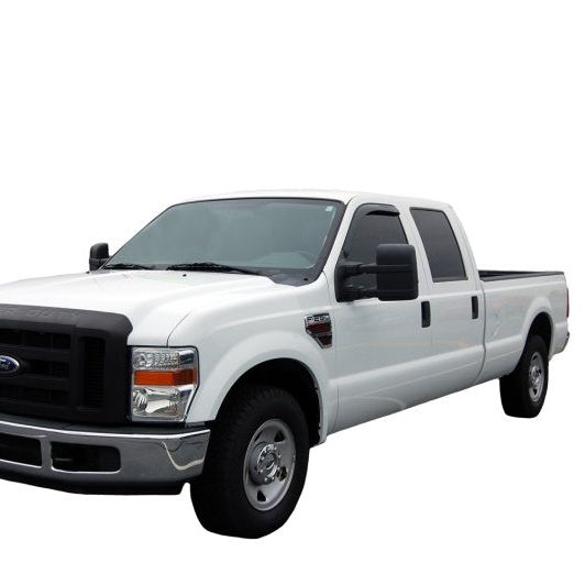 AVS 99-16 Ford F-250 Standard Cab Ventvisor Outside Mount Window Deflectors 2pc - Smoke