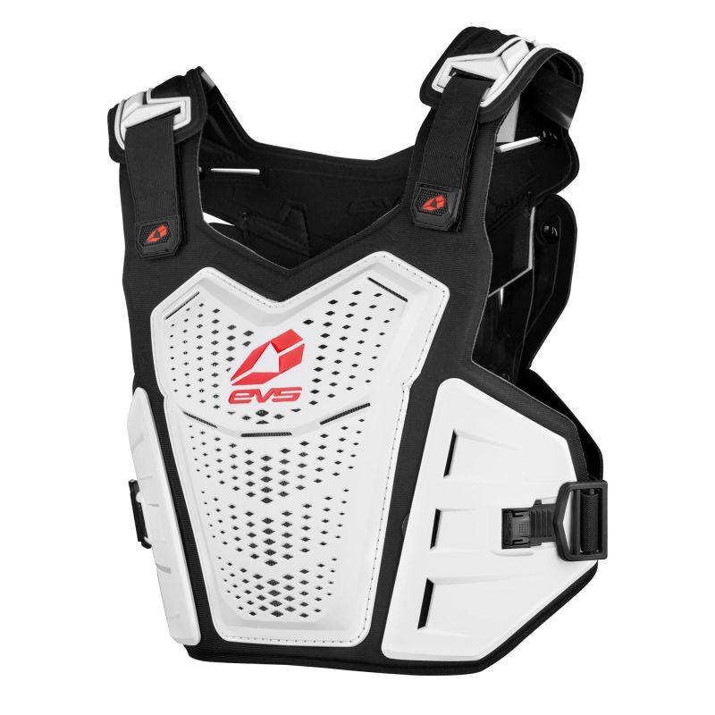 EVS F1 Roost Deflector White/Red - Large/XL-Body Protection-EVS-EVSF120-WH-L/XL-SMINKpower Performance Parts