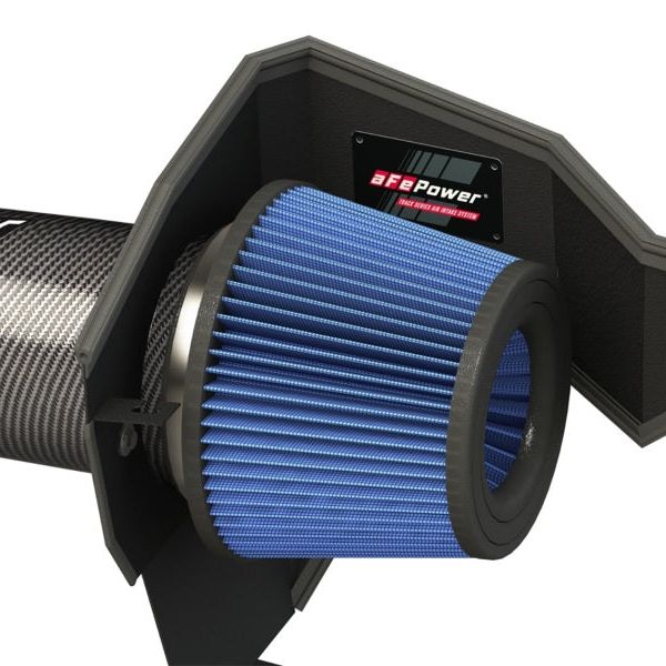 aFe MagnumFORCE Intakes Stage-2 P5R Carbon Fiber AIS 11-17 Dodge Challenger/Charger V8-5.7L Hemi-Cold Air Intakes-aFe-AFE54-12162-C-SMINKpower Performance Parts