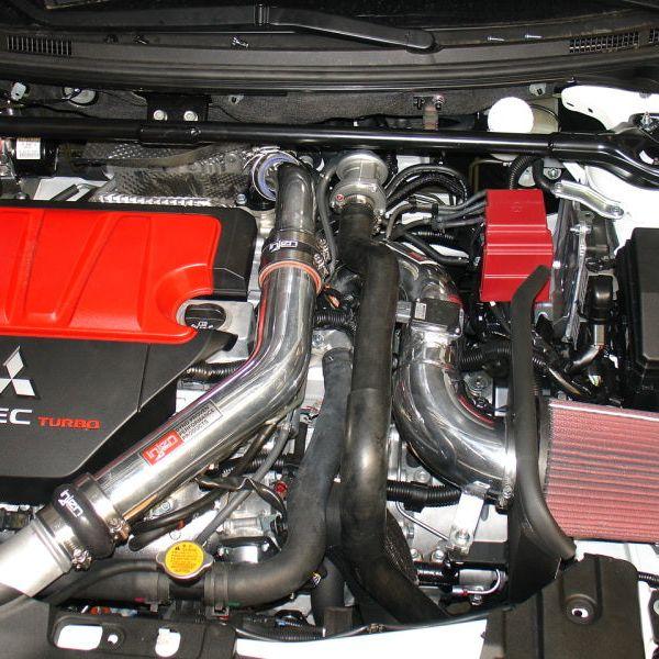 Injen 2008-14 Mitsubishi Evo X 2.0L 4Cyl Polished Short Ram Intake