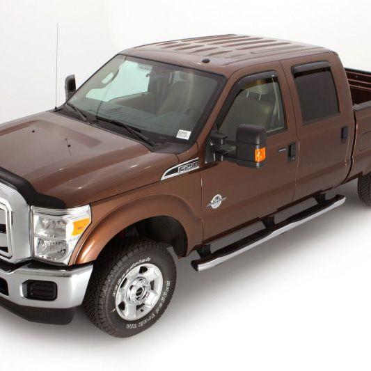 AVS 11-16 Ford F-350 Bugflector Medium Profile Hood Shield - Smoke