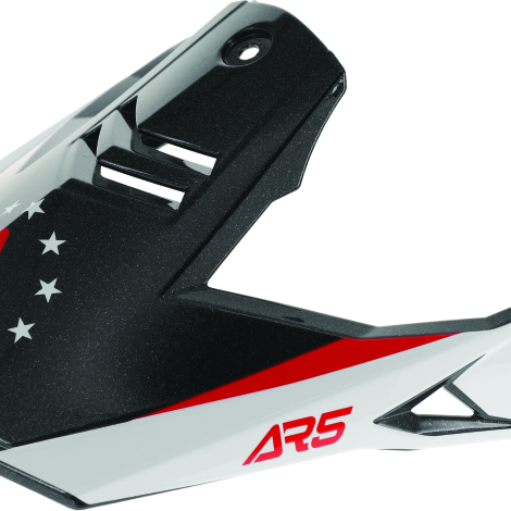 Answer AR5 Rally Visor - Red/Black