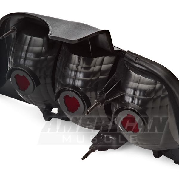 Raxiom 05-09 Ford Mustang Tail Lights- Black Housing (Smoked Lens)