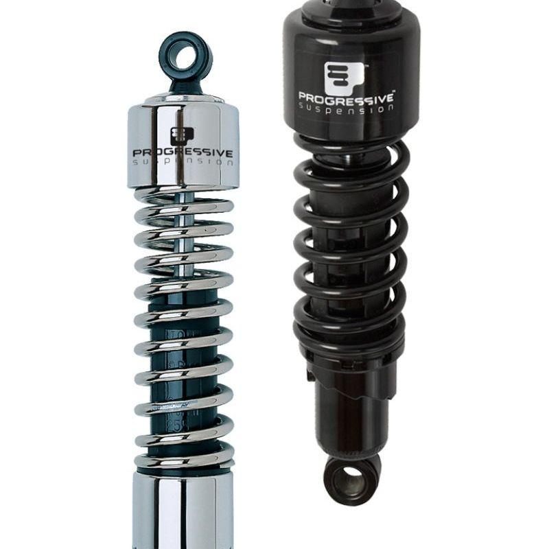 Progressive Cruiser 412 Series Shocks 11.0in - Chrome