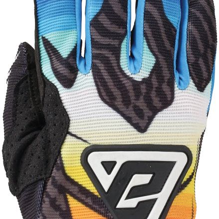 Answer 25 Aerlite Drip Gloves Black/White/Rainbow - XL