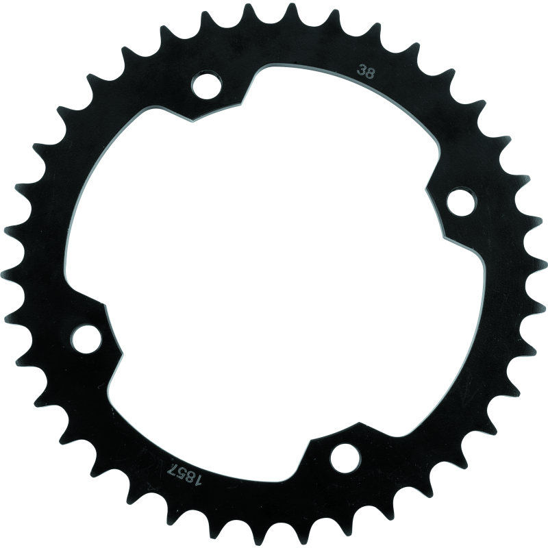 BikeMaster Yamaha Rear Steel Sprocket 520 38T - Black