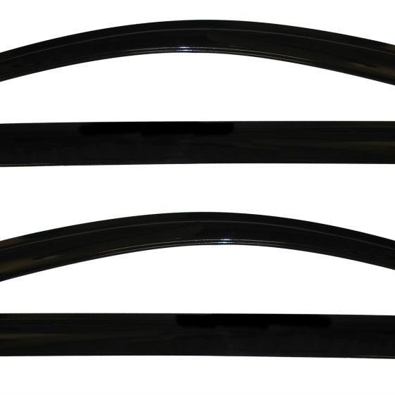 AVS 11-18 Toyota Sienna Ventvisor Outside Mount Window Deflectors 4pc - Smoke