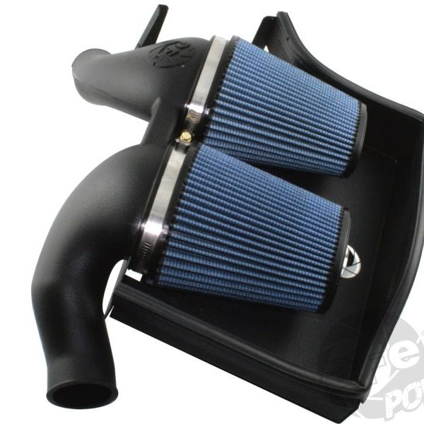 aFe MagnumFORCE Intakes Stage-2 P5R AIS P5R BMW 335i (N54) 07-11L6-3.0L/Z4 35i 09-15 (tt)-Cold Air Intakes-aFe-AFE54-11472-SMINKpower Performance Parts