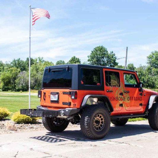 Fishbone Offroad 2In Hitch Cargo Basket