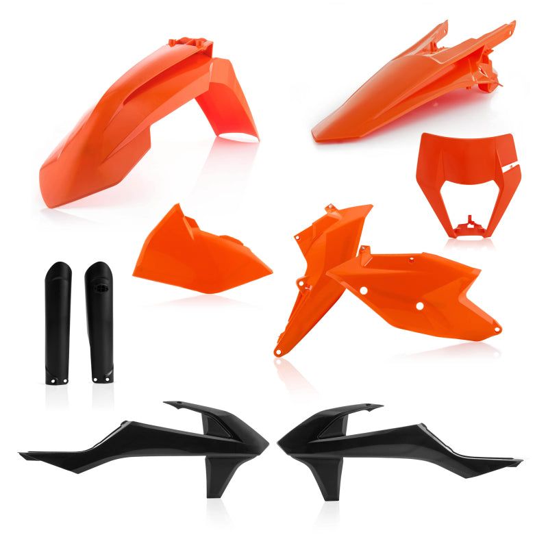 Acerbis 17-19 KTM XC-W150/250/300/ EXC-F250/350/450/500 Full Plastic Kit - Original 19-Plastics-Acerbis-ACB2733426345-SMINKpower Performance Parts