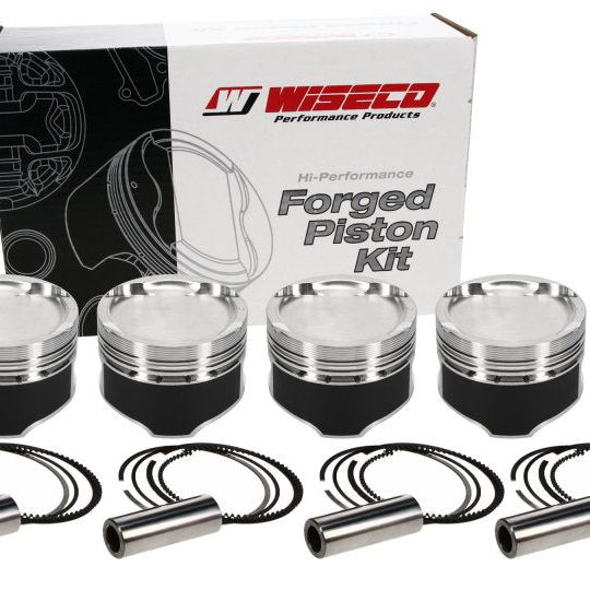 Wiseco Honda Turbo -15.4cc 1.174 X 75.5MM Piston Shelf Stock Kit-Piston Sets - Forged - 4cyl-Wiseco-WISK546M755-SMINKpower Performance Parts