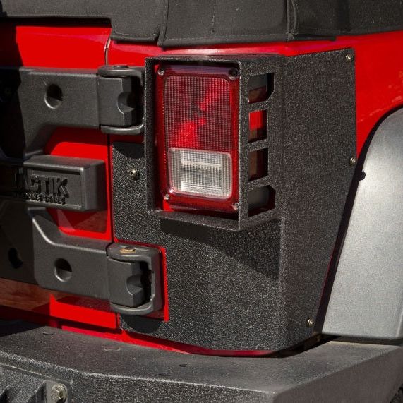 Rugged Ridge XHD Corner Guard Rear 07-18 Jeep Wrangler JK 2-Door