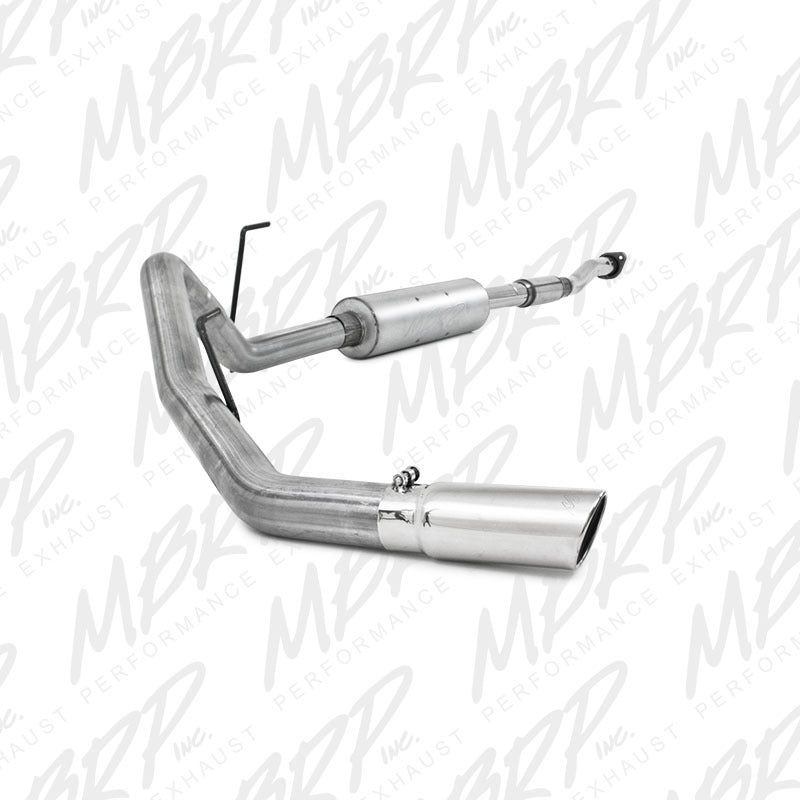 MBRP 11-12 Ford F150 3in Cat Back Single Side Exit Alum Exhaust System-Catback-MBRP-MBRPS5230AL-SMINKpower Performance Parts