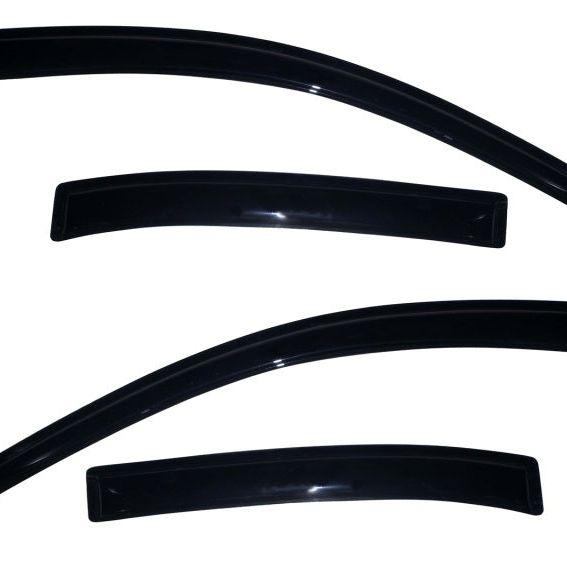 AVS 13-15 Chevy Malibu Ventvisor Outside Mount Window Deflectors 4pc - Smoke