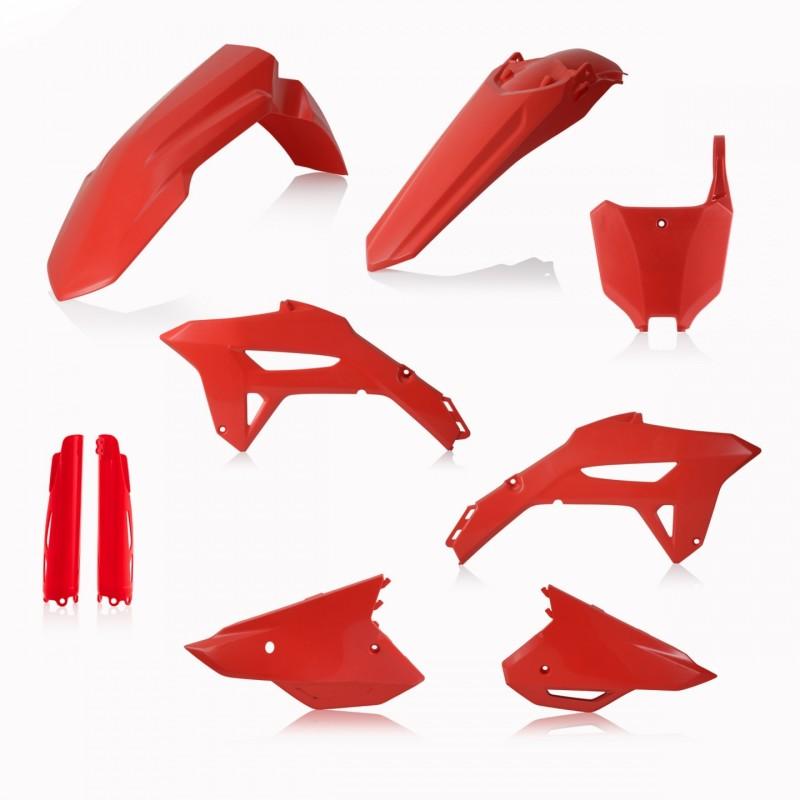 Acerbis 22+ Honda CRF250R/21-24 CRF450R Full Plastic Kit - Red-Plastics-Acerbis-ACB2858920227-SMINKpower Performance Parts