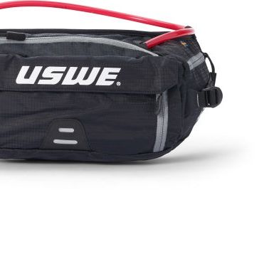 USWE Zulo Waist Pack 6L - Carbon Black-Bags - Hydration Packs-USWE-USW2064101-SMINKpower Performance Parts
