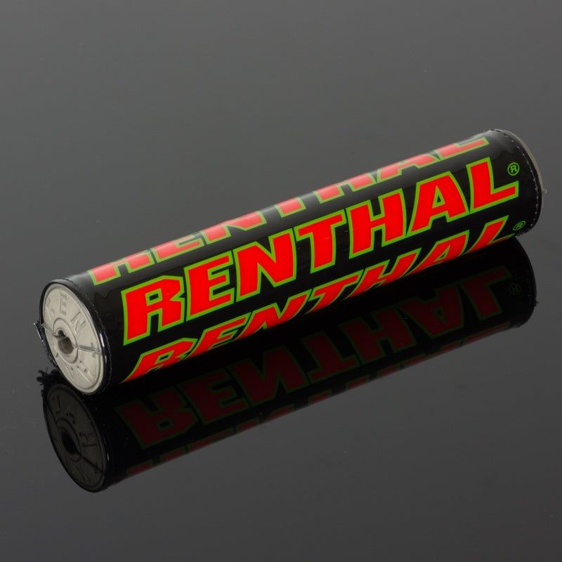 Renthal Team Issue SX Pad - Black/ Red/ Green-Bar Pads-Renthal-RENP272-SMINKpower Performance Parts