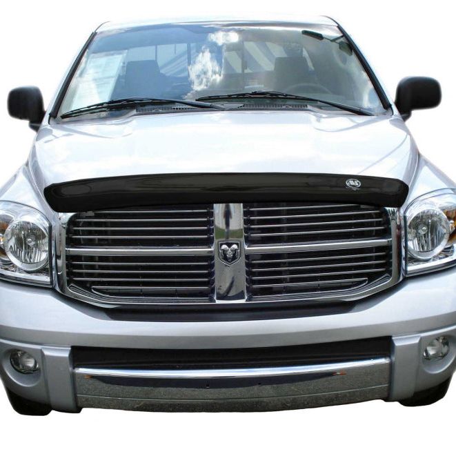 AVS 06-09 Dodge RAM 2500 High Profile Bugflector II Hood Shield - Smoke