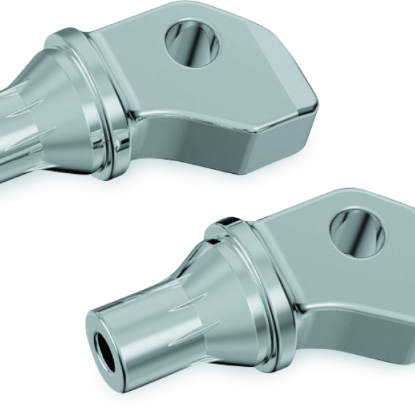 Kuryakyn Tapered Peg Adapters Scout & Octane Chrome