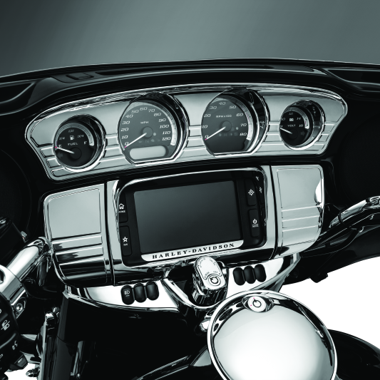 Kuryakyn Switch Panel Accent 14-Up Touring Models Chrome