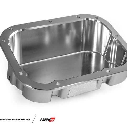 AMS Performance 09-11 Nissan GT-R (CBA) / 2012+ Nissan GT-R (DBA) Alpha CNC Billet VR38 Oil Pan