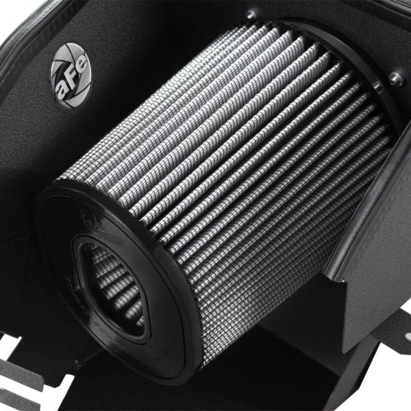 aFe MagnumFORCE Stage-2 Pro DRY S Air Intake System Ford Diesel Trucks 08-10 V8-6.4L (td)-Cold Air Intakes-aFe-AFE51-41262-SMINKpower Performance Parts