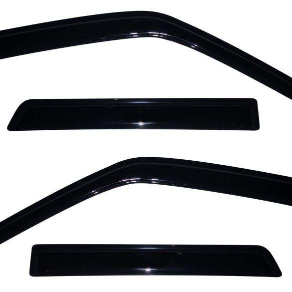 AVS 10-18 Nissan Juke Ventvisor Outside Mount Window Deflectors 4pc - Smoke