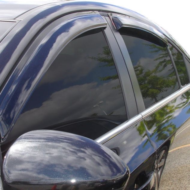 AVS 11-15 Chevy Cruze Ventvisor Outside Mount Window Deflectors 4pc - Smoke