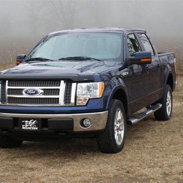 Stampede 2009-2014 Ford F-150 Excludes Raptor Model Vigilante Premium Hood Protector - Smoke