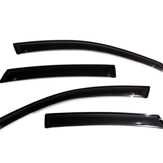 AVS 08-11 Ford Focus Ventvisor Outside Mount Window Deflectors 4pc - Smoke