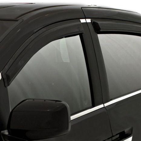 AVS 11-17 Honda Odyssey Ventvisor Outside Mount Window Deflectors 4pc - Smoke