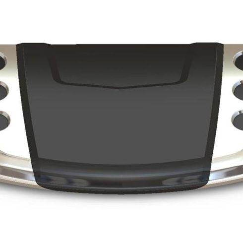 AVS Universal Hood Scoop - Smoke